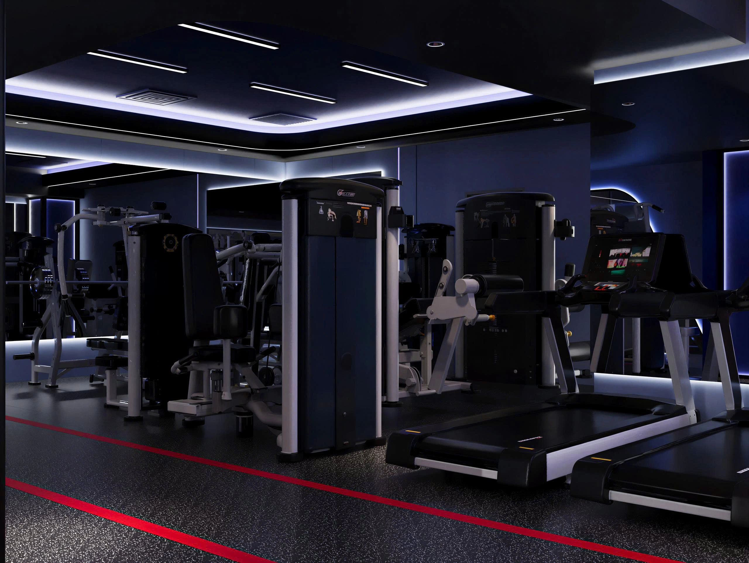 Khu vực Free Weights
